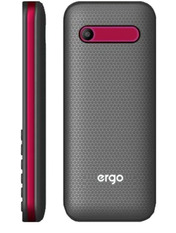 Кнопковий телефон Ergo E241 DS Red