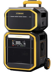 Зарядна станція Vtoman FlashSpeed 3600 LiFePO4 3096 3600 3600W (3096Wh) Black (+ Battery 2816Wh)