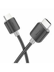 Кабель передачі відео Hoco v.2.0 HDMI to HDMI 1 Black 1m Black (6931474799388)