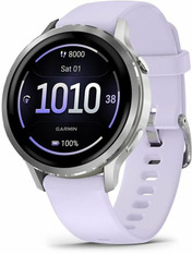 Смарт-годинник Garmin Venu 4 Silver/Purple 41mm Silver/Purple (010-03013-01)
