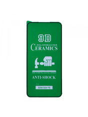 Захисне скло Ceramic для Samsung A36/A56 (OEM) глянсове Black