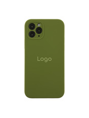 Чохол Silicone Case Square Full Camera для Apple iPhone 11 Pro Army Green Army Green (6914508273)