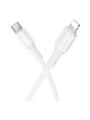 Кабель синхронізації Hoco X120 Type-C to Lightning 27W 1m White