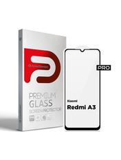 Захисне скло ArmorStandart Full Glue для Xiaomi Redmi A3 Black глянсове (ARM74453)