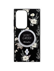 Чохол TPU Secret Garden MagSafe для Samsung Galaxy S25 Ultra Black