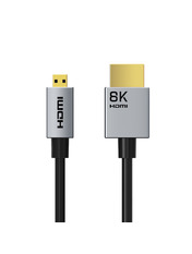 Кабель передачі відео CableTime Mini HDMI (M) to HDMI (M) 0,5 0,5m Black
