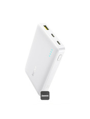 Павербанк Baseus EnerFill FP21 2xUSB-C + 1xUSB-A 22,5W 10000mAh Moon White (P1008210D213-00)