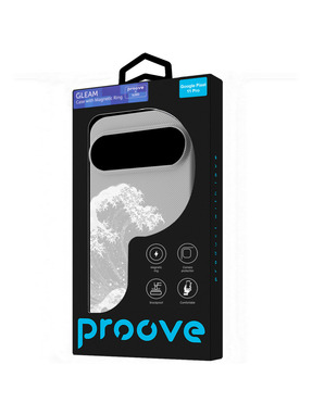 Чохол Proove Gleam Case with Magnetic Ring для Google Pixel 11 Pro Silver Storm (6951037482)