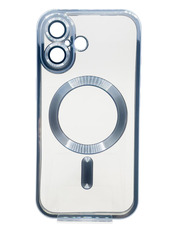 Чохол BeCover Chrome Case для Apple iPhone 16 Plus Blue (712077) Blue