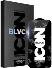 Захисне скло ArmorStandart Supreme Black Icon 3D для Apple iPhone 15 Plus Black глянсове (ARM68222)
