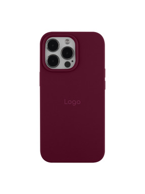 Чохол Silicone Case Full Size (AA) для Apple iPhone 14 Pro Max Plum (6928107345)