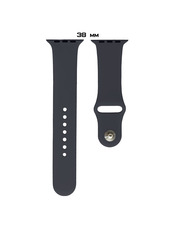 Pino Silicone Sport Band Apple Watch 38/40/41 mm Сірий Dark Gray