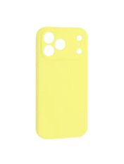 Чохол Silicone Case Camera Protective для Apple iPhone 17 Pro Max Mellow Yellow