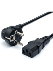 Кабель живлення Pino CEE 7/7 to IEC-C13 1,8m Black