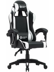 Ігрове крісло Canyon Core SGCH2 Black/White Black/White (CNE-SGCH2W)