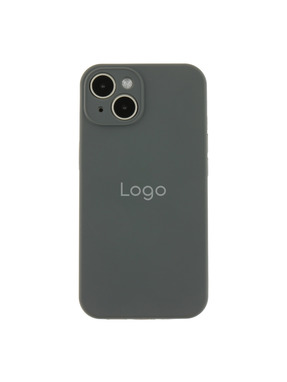 Чохол Silicone Case Full Size with Frame для Apple iPhone 14 Dark Gray (6983214057)