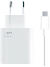 Мережевий зарядний пристрій Xiaomi Charging Combo 1 USB-A Type-C (1 USB-A) 120W + кабель Type-C White (BHR6034EU)