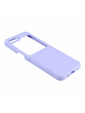 Чохол Folding Silicone для Samsung Flip 5 Elegant Purple
