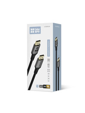 Кабель передачі відео ColorWay DisplayPort (M) to DisplayPort 3m Black (CW-CBDP092-BK)