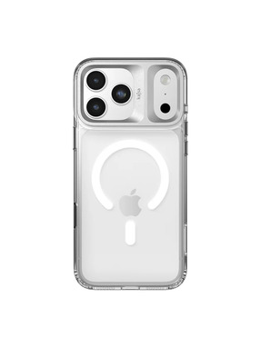 Чохол Kajsa Trans-Shield with MagSafe B-Ring для Apple iPhone 17 Pro Max Silver (6947180532)