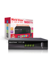 ТВ-ресівер World Vision T645D5 Black