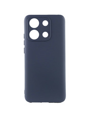 Чохол GETMAN Liquid Silk для Xiaomi Redmi Note 13 Pro 4G / Poco M6 Pro 4G / Xiaomi Redmi Note 14S Midnight Blue