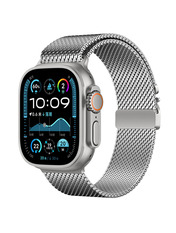 ArmorStandart Milanese UltraLock Apple Watch 49/46/45/44/42 (Series 1-3) Сріблястий Silver (ARM88956)