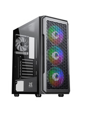 Корпус 2E HEXAGON Midi-Tower Black (2E-G338)