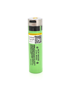 Акумуляторна батарейка Liitokala Lii-34B-USB 18650 Li-ion 3400mAh 1шт (NCR18650B)