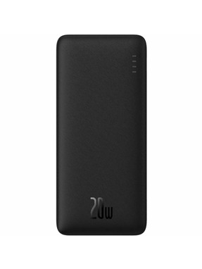 Павербанк Baseus Airpow 1xUSB-C + 1xUSB-A 20W 30000mAh Black (PPQD090101)