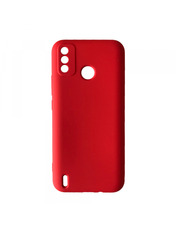 Чохол Silicone Case Full Camera (MC) для Tecno Spark 6 Go Red