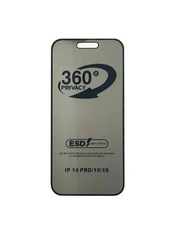 Захисне скло Privacy Anti-static 360° для iPhone 14 Pro антишпигун