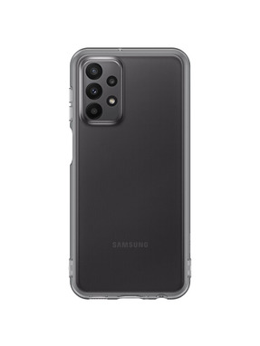 Чохол Samsung Soft Clear Cover для Samsung Galaxy A235 A23 Transparent/Black (EF-QA235TBEGRU)