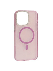 Чохол MIRAGE Heart MagSafe для Apple iPhone 16 Pro Max Purple Purple (6948217053)