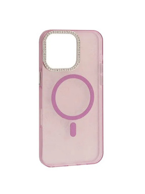 Чохол MIRAGE Heart MagSafe для Apple iPhone 16 Pro Max Purple (6948217053)
