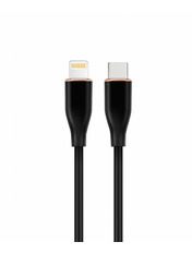 Кабель синхронізації Cablexpert  PremiumType-C to Lightning Black 10.5W 1,5m Black (CC-USB2S-CM8PM-1.5M-BK)