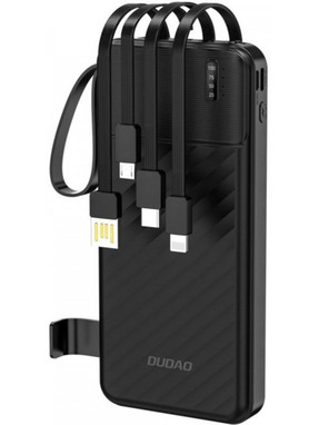 Павербанк Dudao K11 1xUSB-C + 1xUSB-A 10W 10000mAh Black (6977196681853)