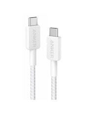 Кабель синхронізації Anker  322Type-C to Type-C White 1,8 18W 1,8m White (A81F6H21)