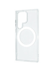 Чохол Wave Clear Case (PC+TPU) with Magnetic Ring для Samsung Galaxy S908 S22 Ultra Clear Clear (6931857029)