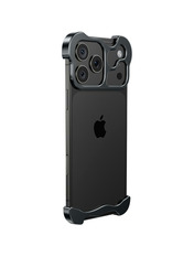 Чохол Minimalist Metal Bumper для Apple iPhone 17 Pro Black Black (6942817305)