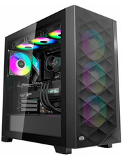 Корпус PCCooler C3D510 ARGB Чорний Midi-Tower Без БЖ Midi-Tower Black