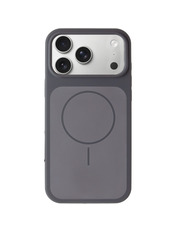 Чохол Silk Duo Color (AA) NO LOGO with Magnetic Fit для Apple iPhone 17 Pro Max Gray Gray (6905273148)