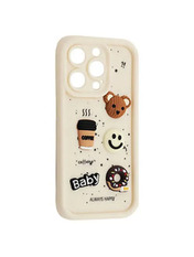 Чохол HAPPY Donut Case для Apple iPhone 16 Pro Max White White (6917854302)
