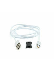 Кабель синхронізації Cablexpert CC-USB2-AMLM USB to Lightning White 1 12.5W 1m White (CC-USB2-AMLMM-1M)