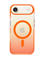 Чохол BeCover FIBRA Shock-Proof case with MagSafe для Apple iPhone 17 Air Orange Orange (715457)