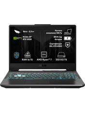 Ноутбук Asus TUF Gaming A15 FA506NCQ-HN062 15.6 Graphite Black SSD 512 ГБ (90NR0QE7-M003C0) Graphite Black