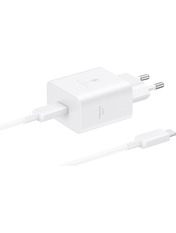 Мережевий зарядний пристрій Samsung Compact (1 USB-C) 45W White (EP-T4511NWEGEU)