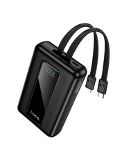 Павербанк Hoco J162A Full power with two cables 2xUSB-C + 1xUSB-A 20000 22.5 Black 22,5W 20000mAh Black