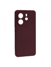 Чохол Silicone Case (MC) для Xiaomi Redmi Note 14 4G Global version Marsala
