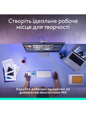 Клавіатура Logitech MX Creative Console (920-012932) Pale Grey